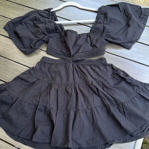 Free People Cross of Sunlight Mini dress